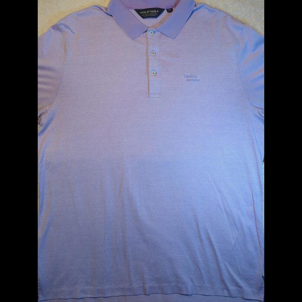 Polo Golf Ralph Lauren Cardinal Amateur 100% Pima Cotton Sz XL Athleisure,...